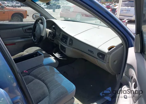 1999 Buick Century Custom из США, поврежденный, VIN 2G4WS52M2X1563188